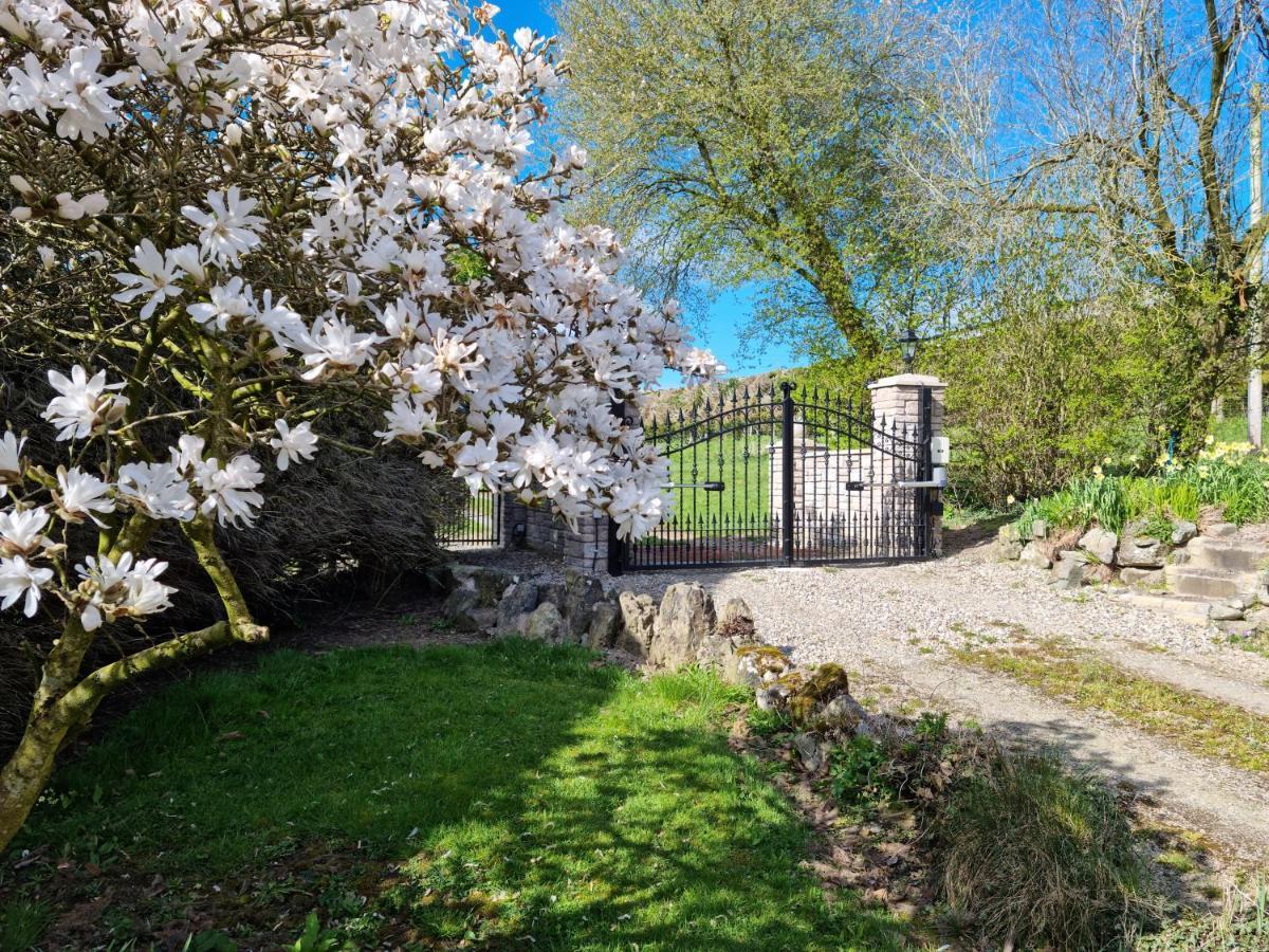Riverside Cabin At Pen-Y-Bont Mill Otel Oswestry Dış mekan fotoğraf